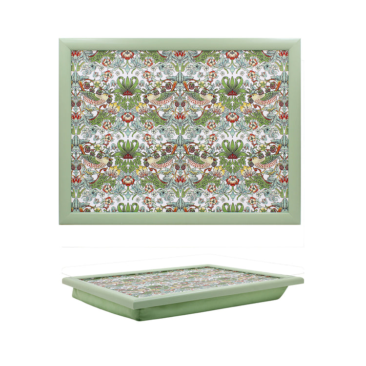 William Morris Strawberry thief laptray