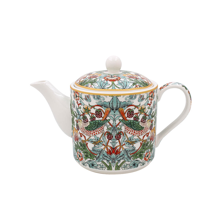 William Morris Strawberry thief teapot