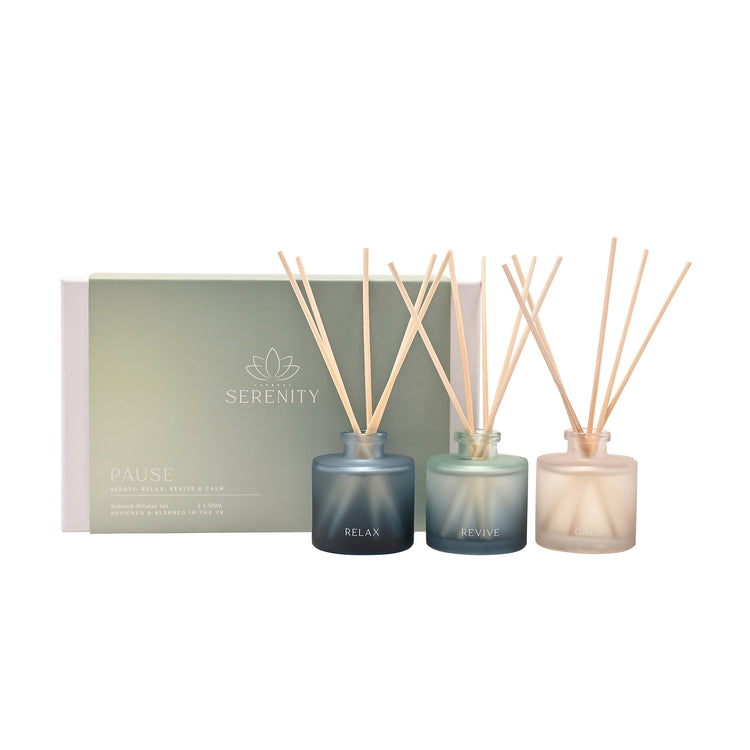 Serenity Pause set of three diffusers