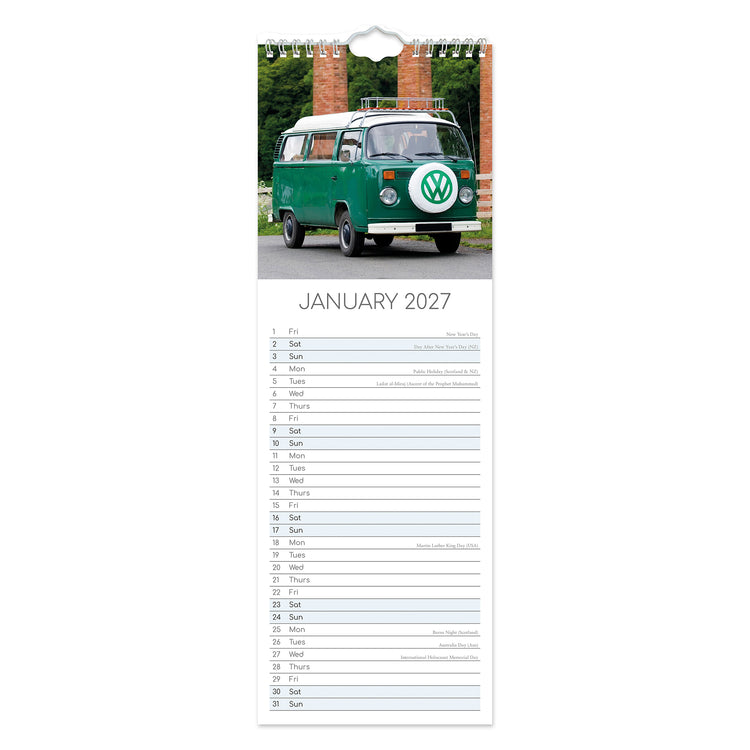 Alternative view of 2027 Slimline Calendar Camper Vans