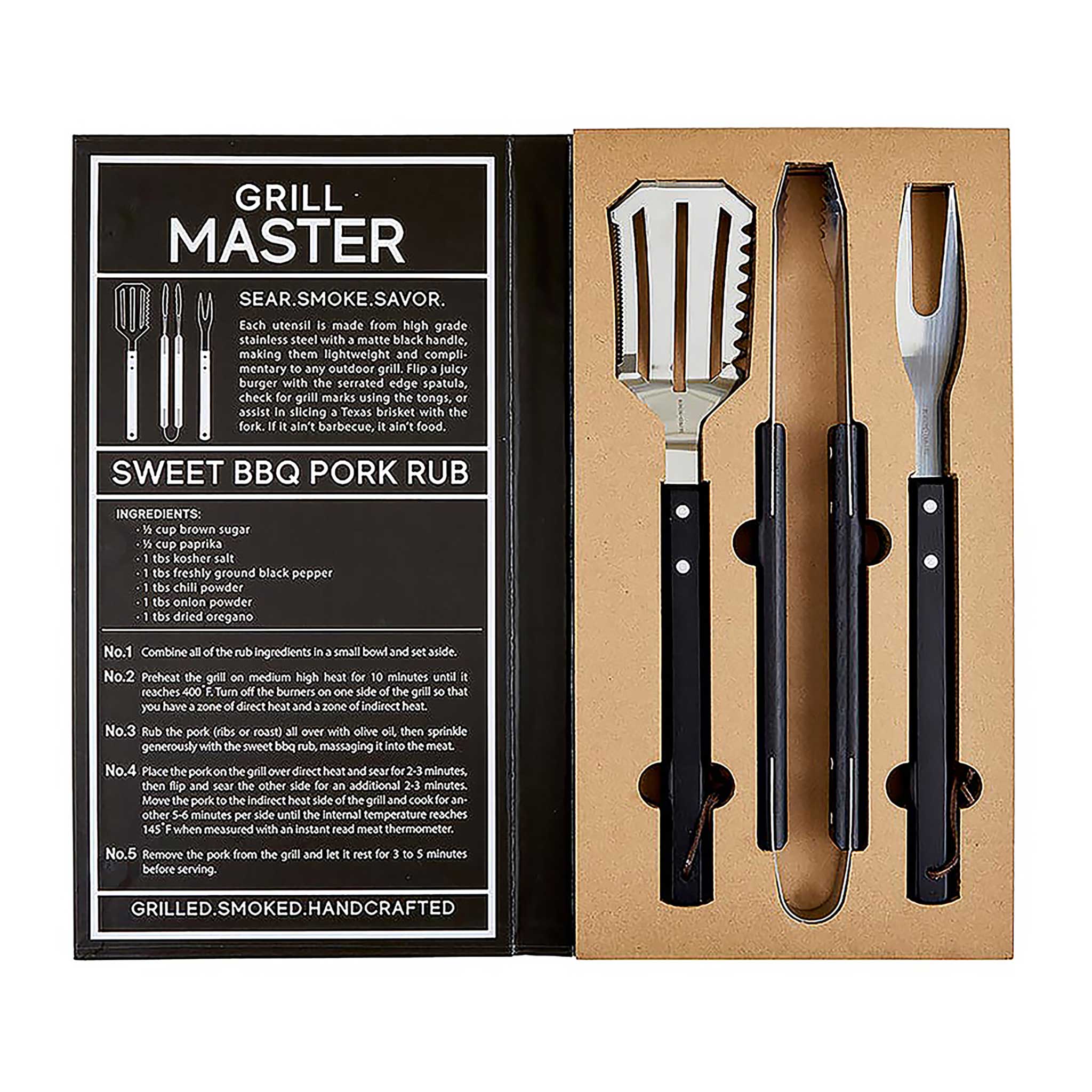 Santa Barbara BBQ Accessories Gift Set