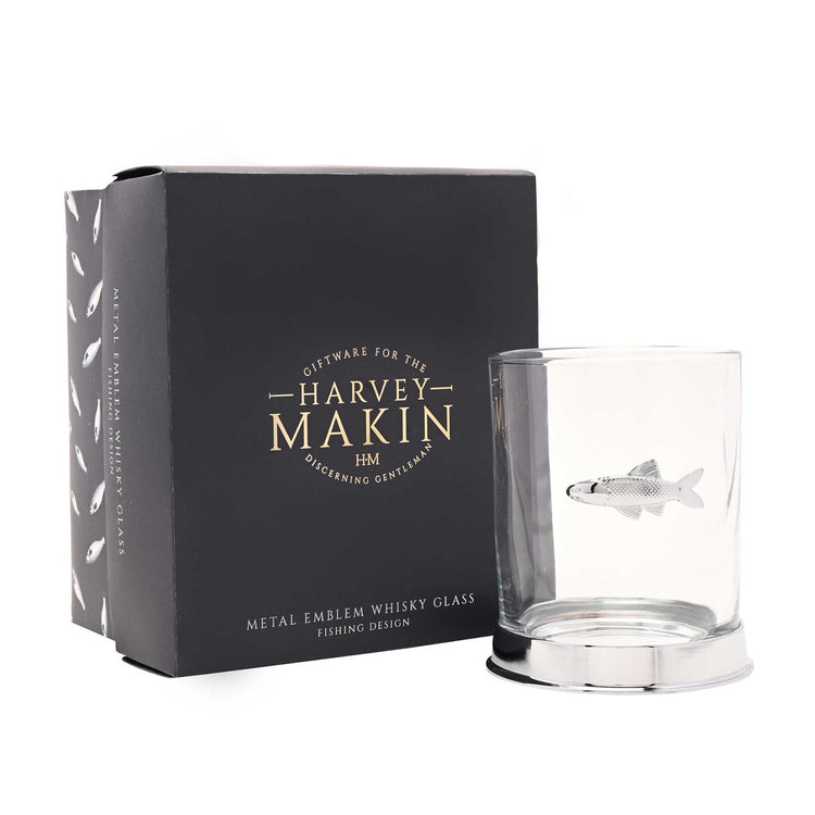 Harvey Makin Whisky Glass – Fishing