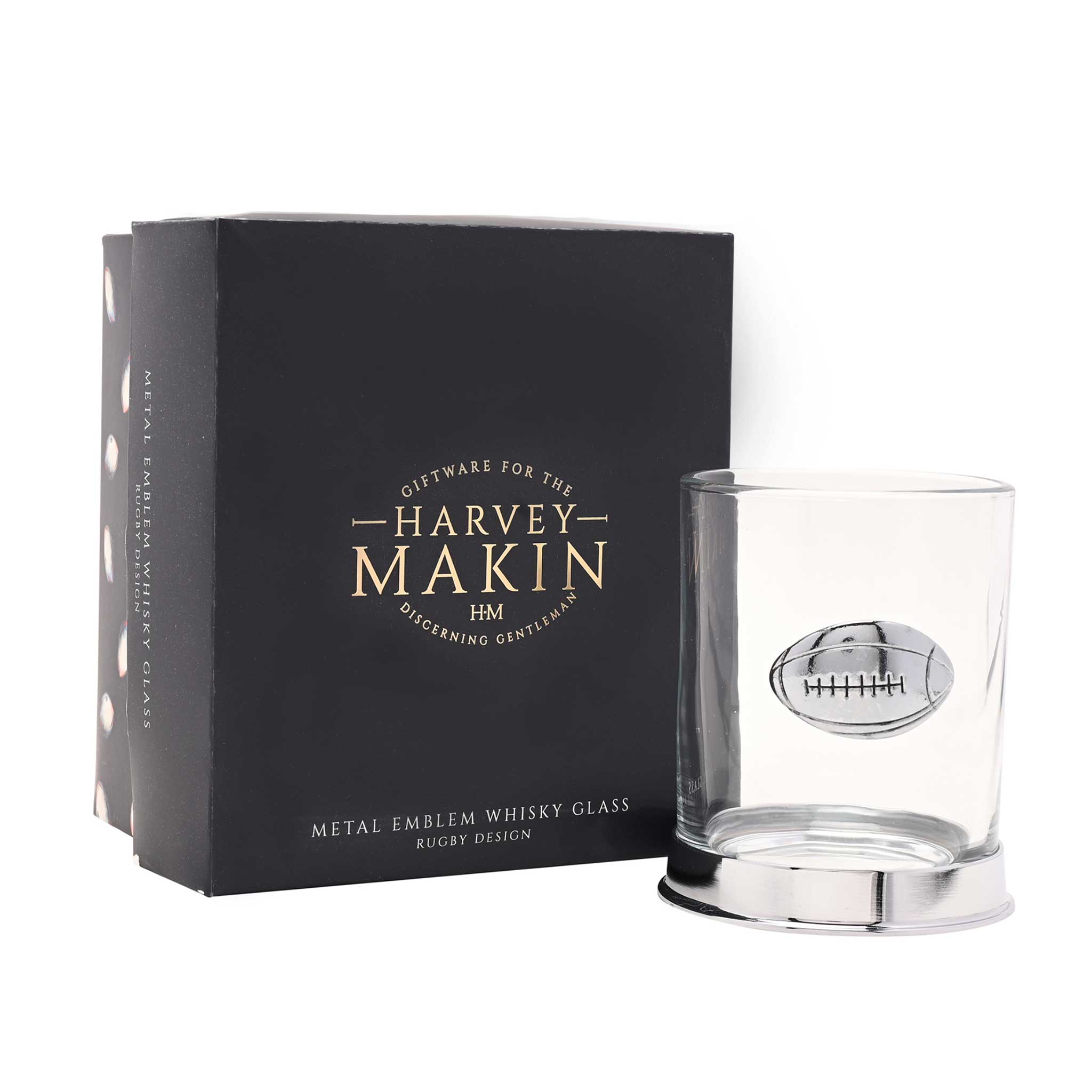 Harvey Makin Whisky Glass – Rugby