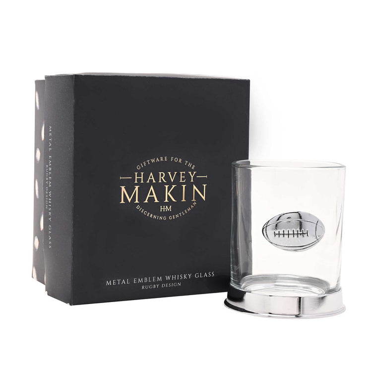 Harvey Makin Whisky Glass – Rugby