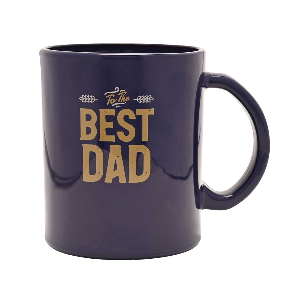 Well Crafted Glass Mug, Sock and Coaster Set – Dad
