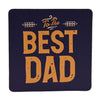 Well Crafted Glass Mug, Sock and Coaster Set – Dad