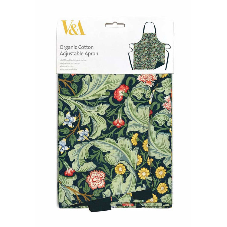 V&A William Morris adjustable apron – Leicester