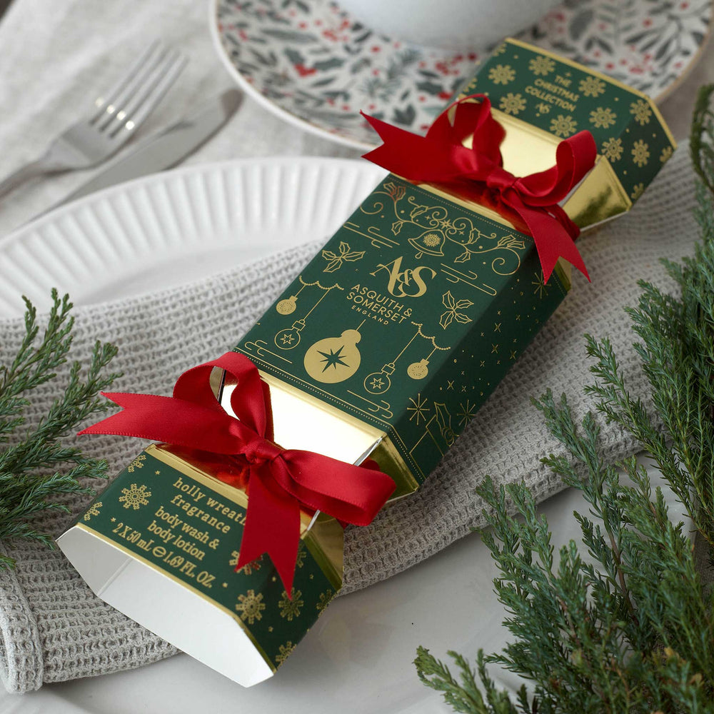 A Christmas-themed cracker box from Absolut London & Co. Ltd.