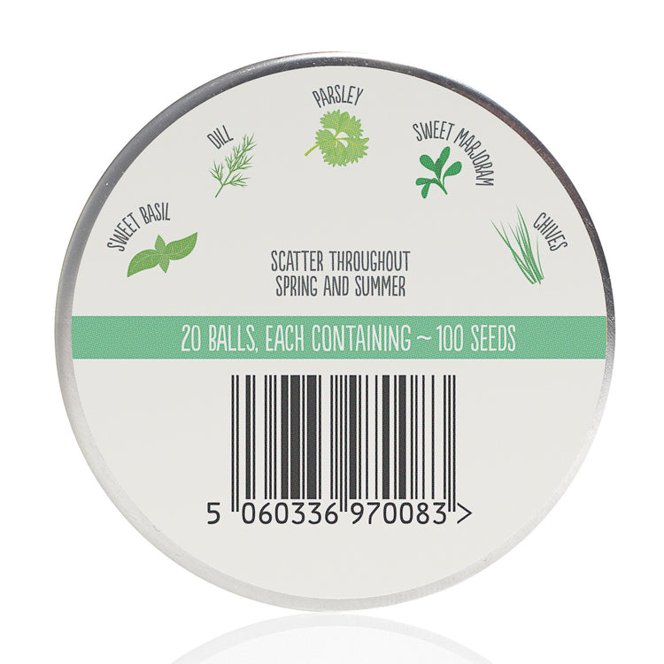 Alternative view of Seedball herb mix