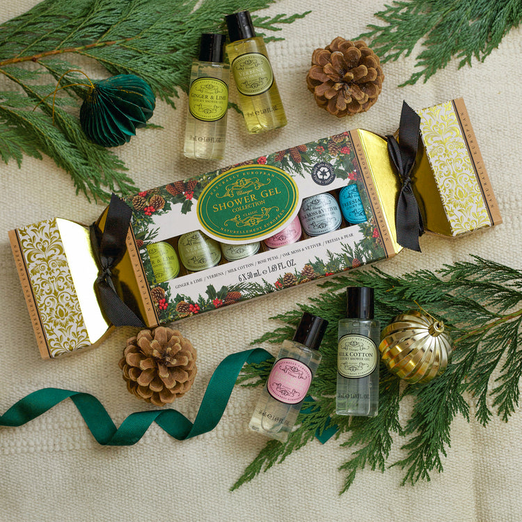 Naturally European Mini Shower Gel Collection Cracker