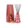 Decorative diffuser set with 'PEACE' packaging on a white background