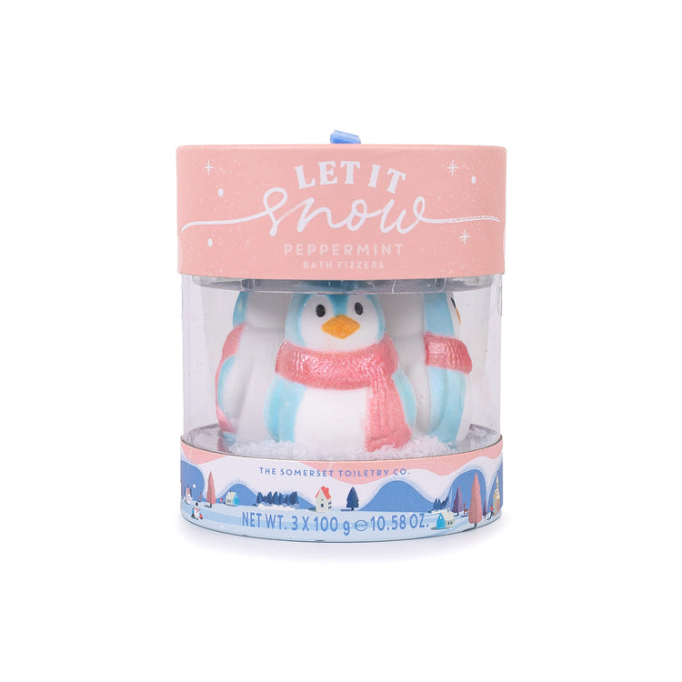 Alternative view of Let it Snow Penguin Bath Fizzers
