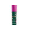 RHS body mist with green label and pink cap on white background.