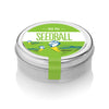Seedball bird tin against a white background.