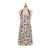 Apron with a festive pattern on a mannequin against a white background
