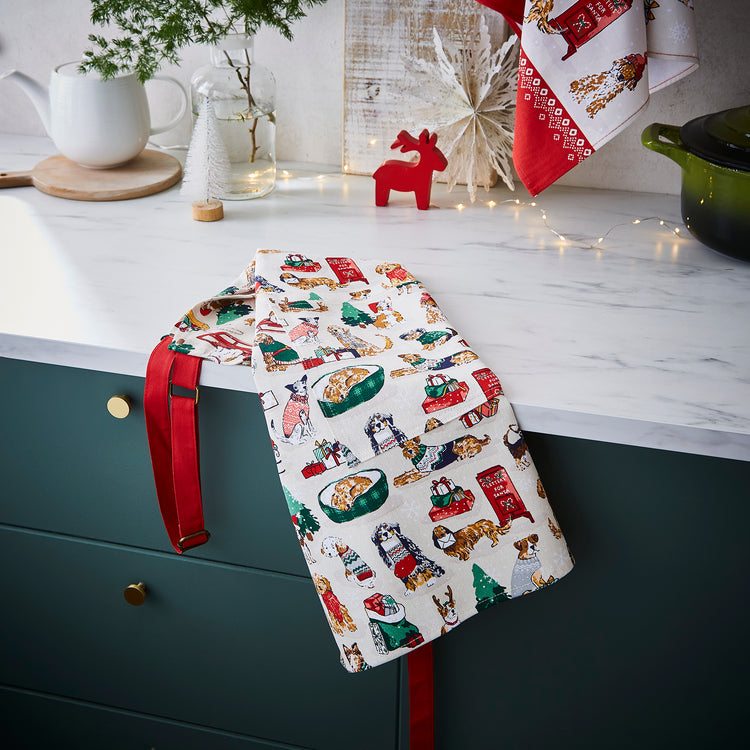 Merry Mutts cotton apron