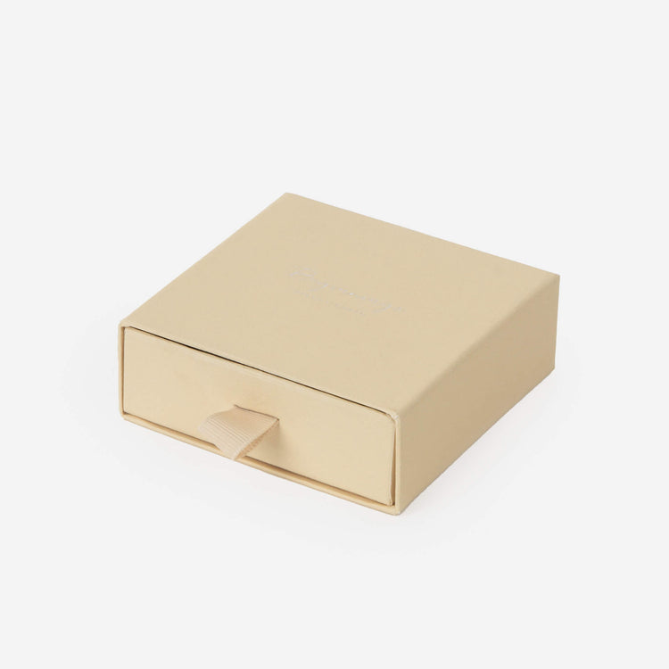 Alternative view of Silver Polished Ball adjustable bracelet with gift box